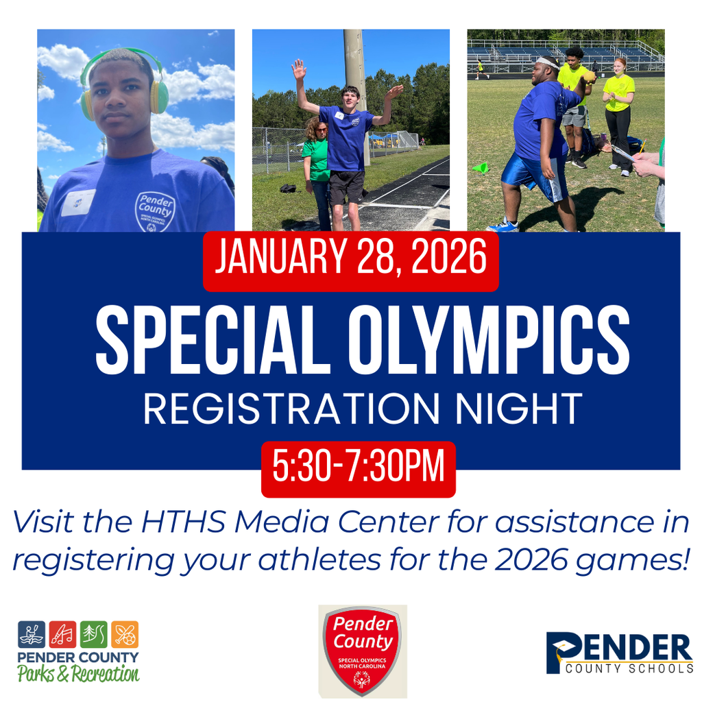 special olympics registration night flyer