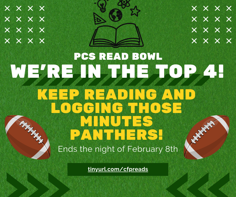 green background with footballs and read Bowl info