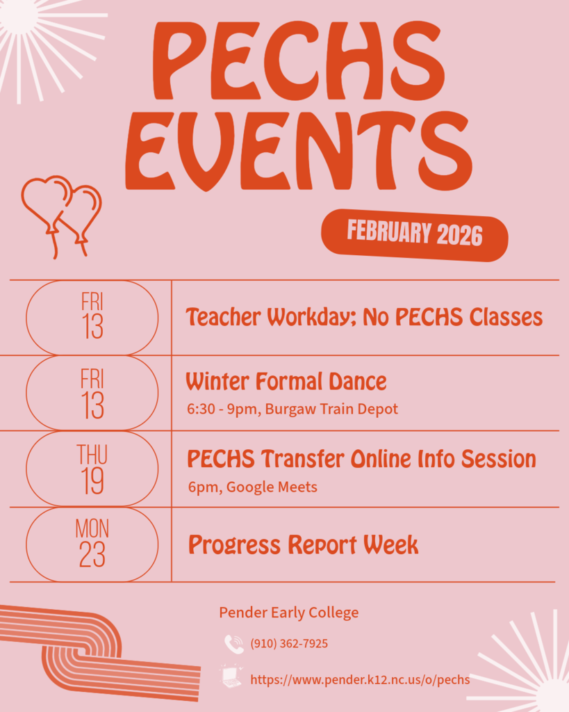 February Events at PECHS