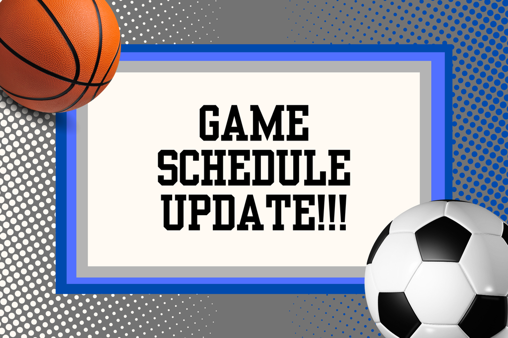 Game schedule update