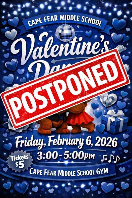Valentine's Dance postponed