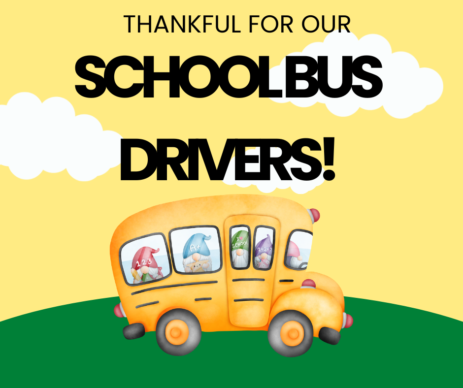Bus Driver Appreciation Week!