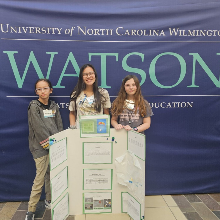 students at science fair