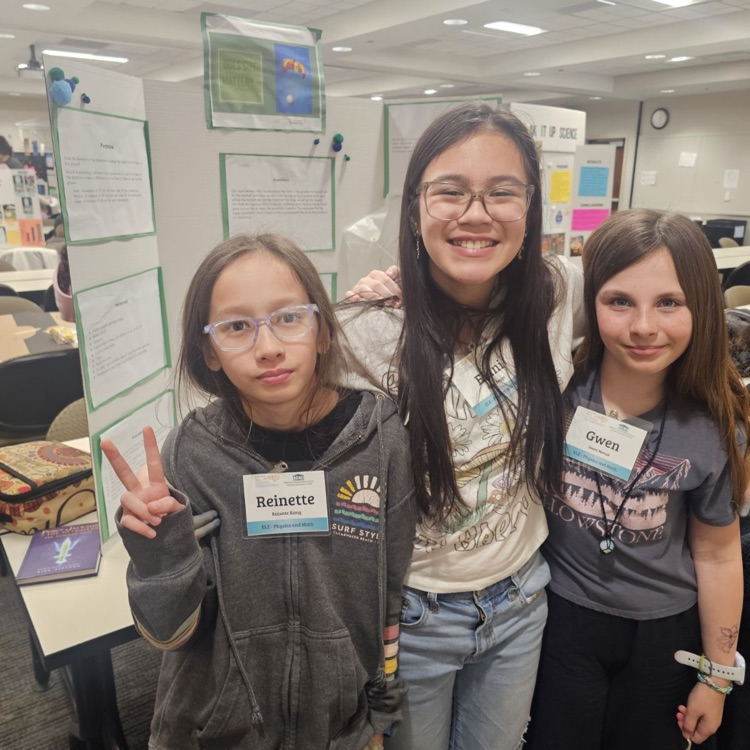 students at science fair