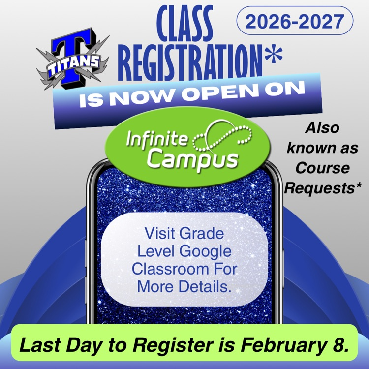 course registration reminder