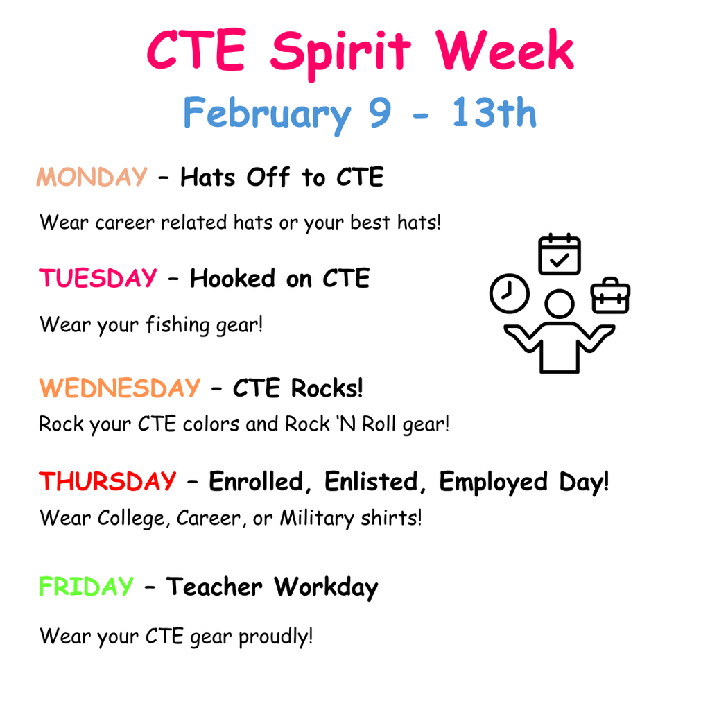 CTE Spirit Week themes