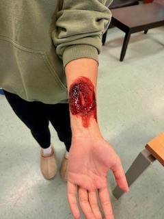 fake wound