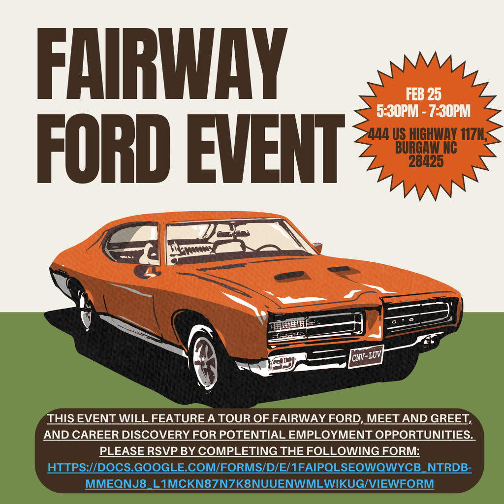 car dealership open house flyer