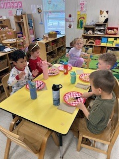 PJ & pancake day in PreK