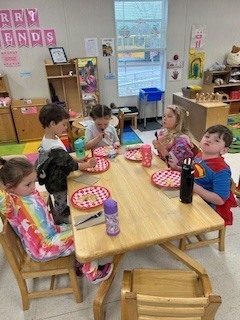 PJ & pancake day in PreK