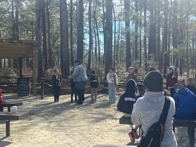 4th grade at Moores Creek Battlefield