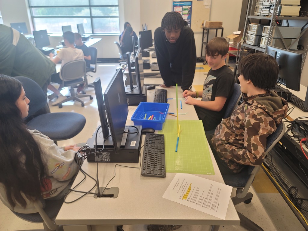 CFCC North Campus hosted our 7th grade STEM students today. Not only did they get to explore the campus, the Mechatronics Dept and Engineering Dept spent some time with our students giving them some exposure to potential careers!