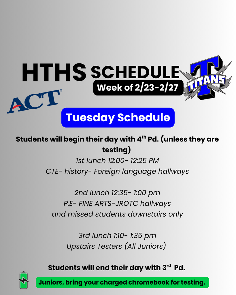 ACT test schedule