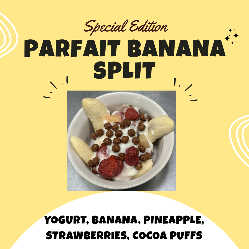 Banana Split Parfait