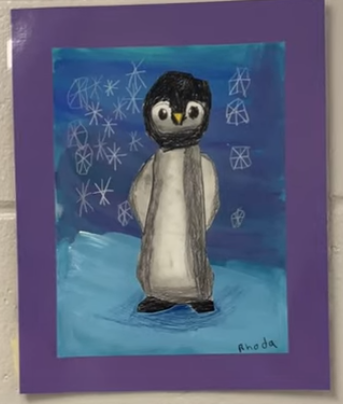 2nd grade penguin art 