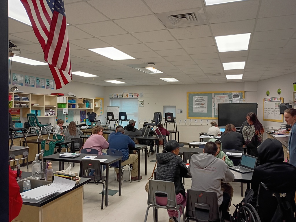 Student-Led Conferences pictures.