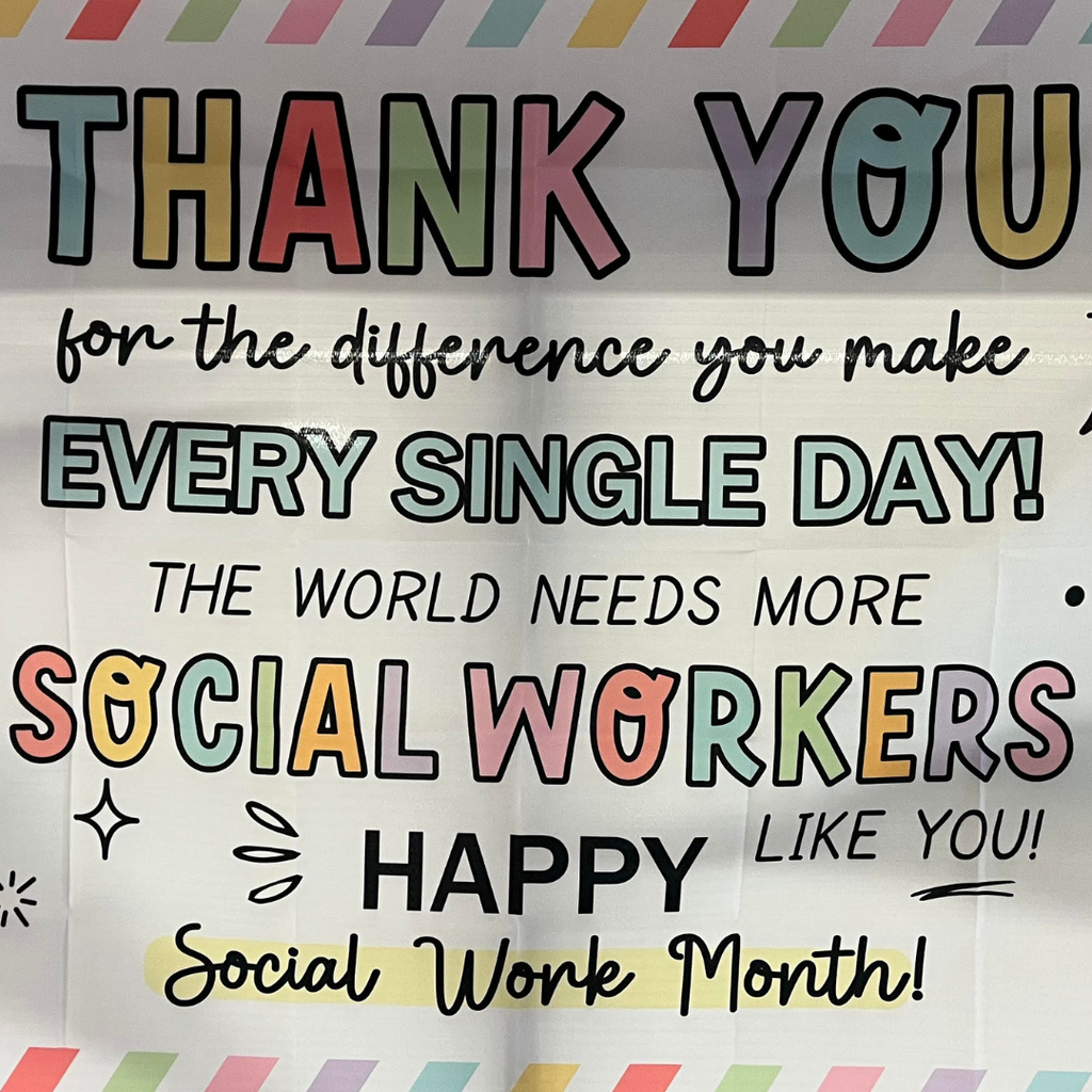 thank you flyer for social worker