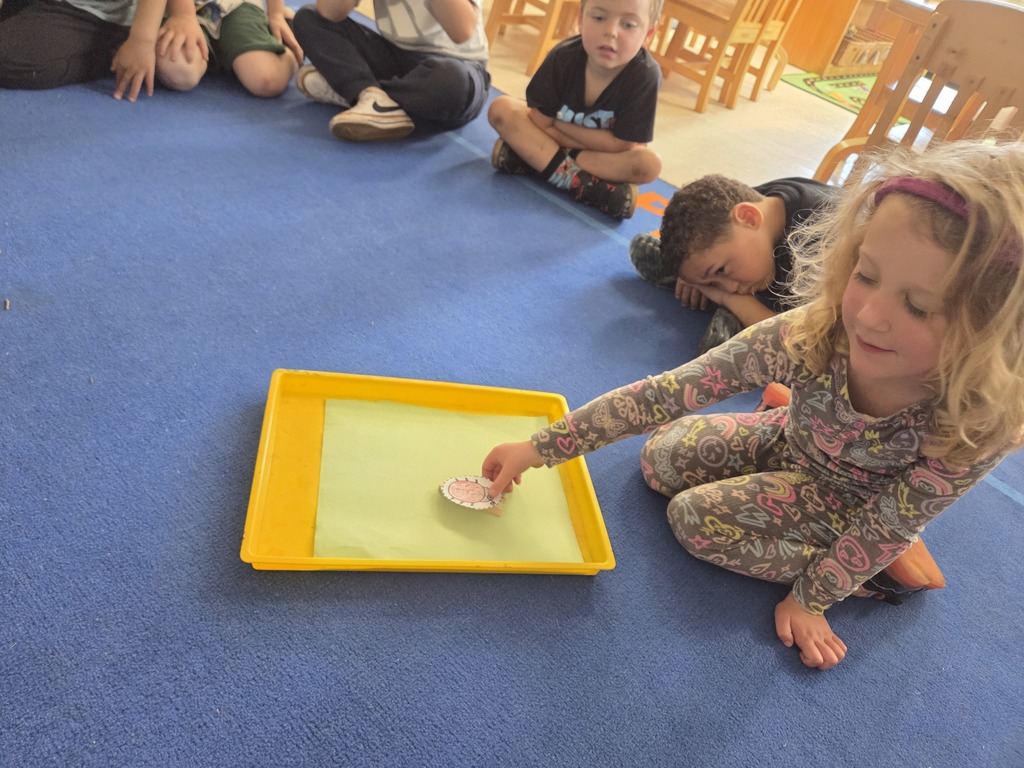 PreK making and testing our click beetles