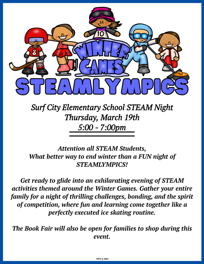 STEAM night information 