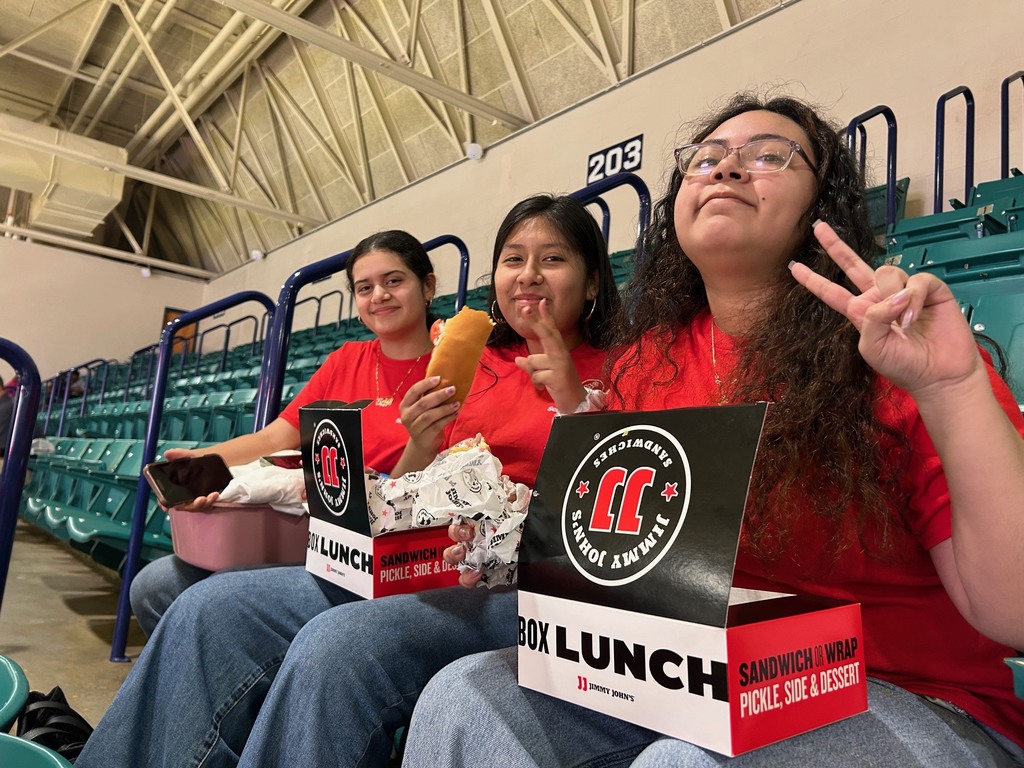 students compete in science