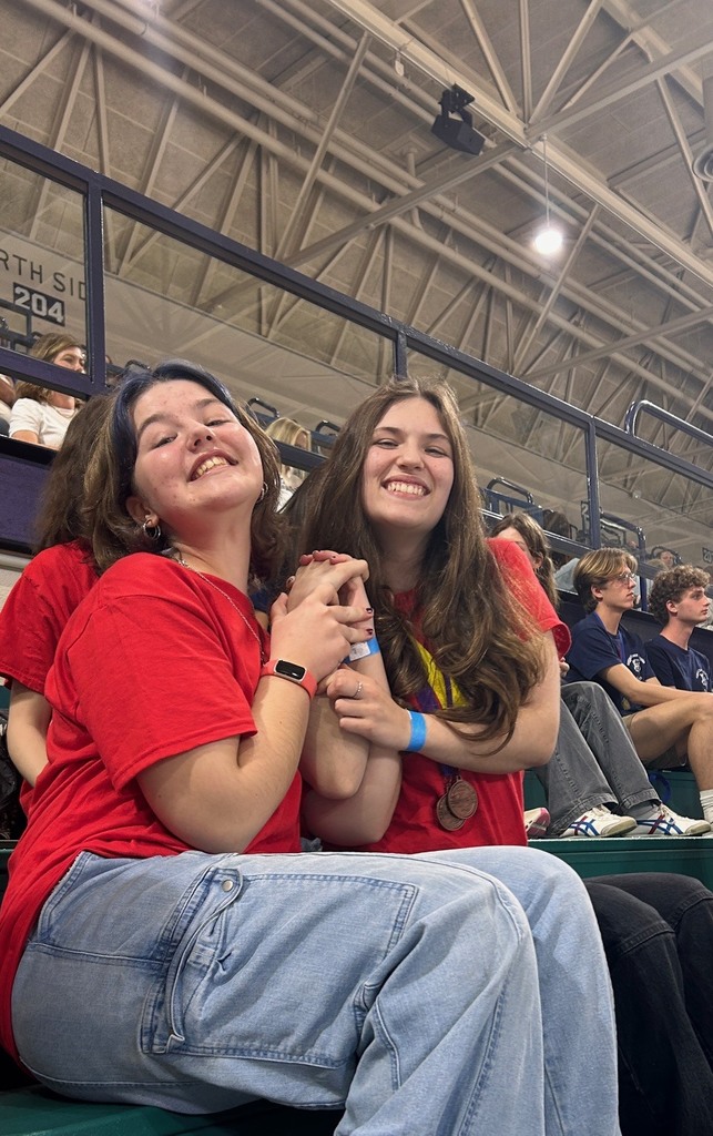 students compete in science