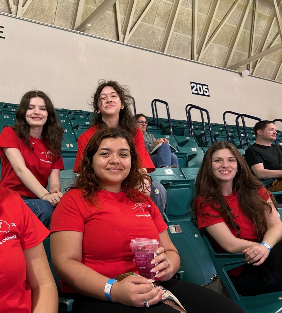 students compete in science