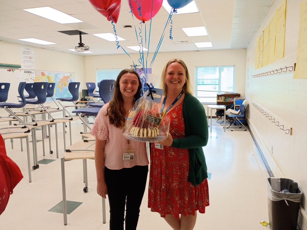 We are beyond proud to announce that Ms. Wiedenhoft has been named the Beginning Teacher of the Year!