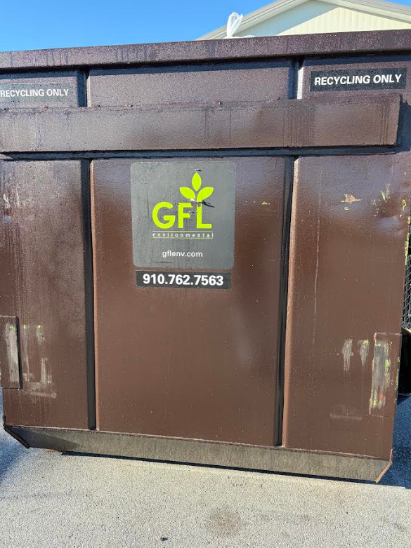 recycling dumpster bin 