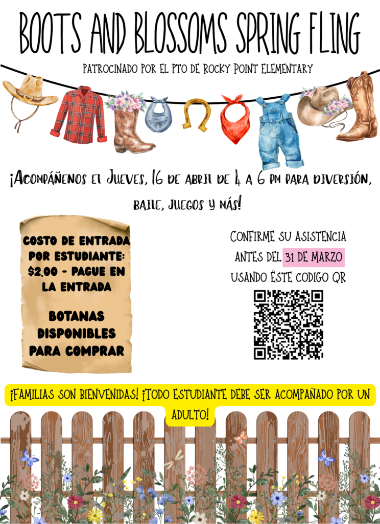 Boots and Blossoms Spring Fling