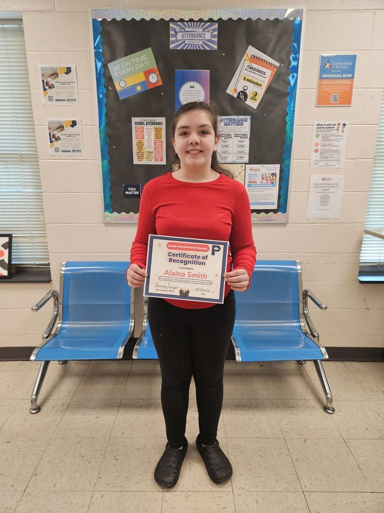 Congratulations to Alaina for being CFMS February Reader of the Month!