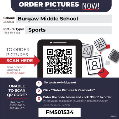 Sports Picture Day Flyer