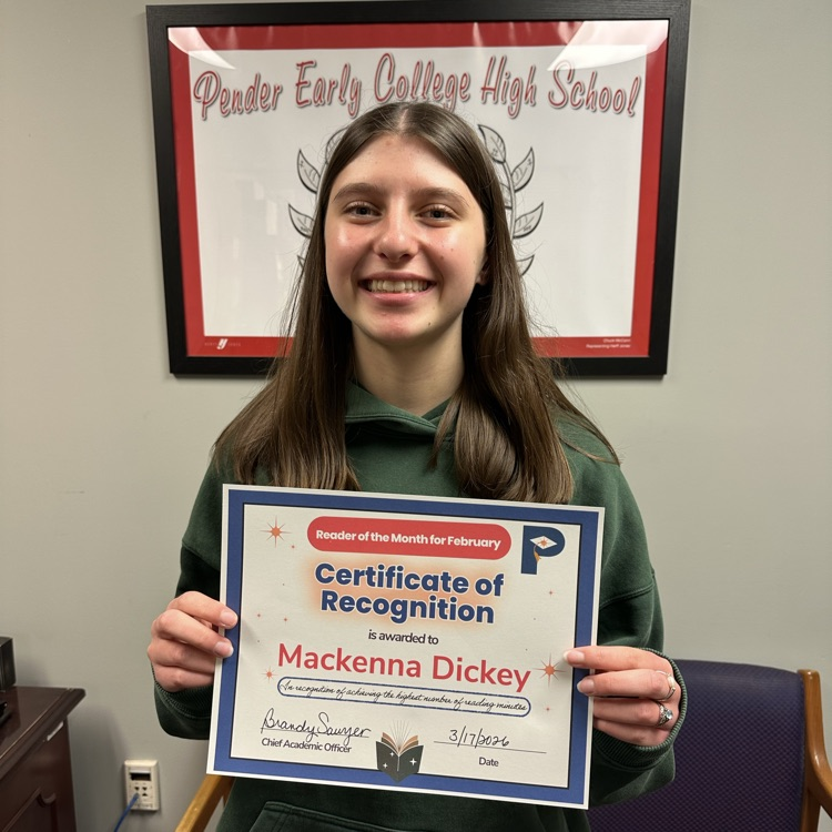 PECHS student reward for reading 