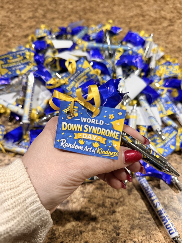 world down syndrome day random acts of kindness pens 