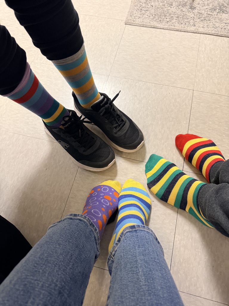 socks for world down syndrome day 