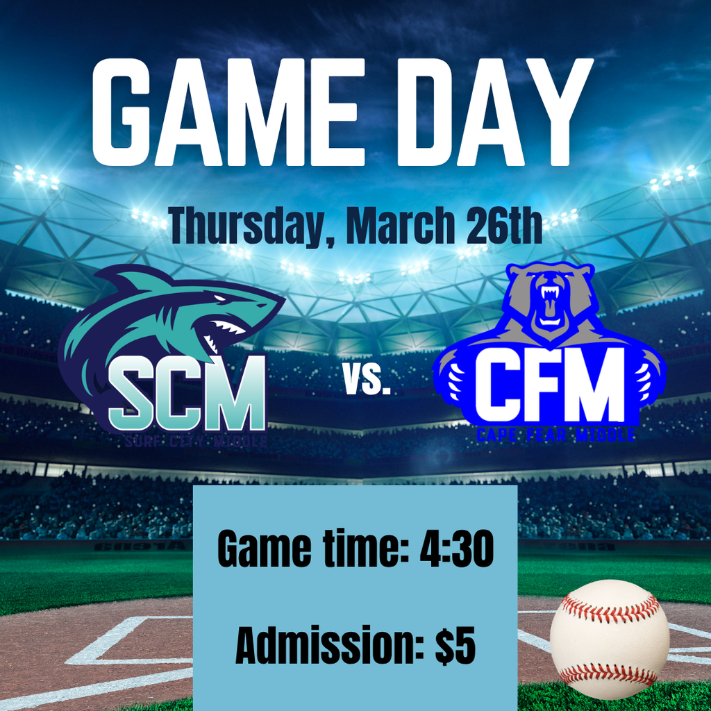 Baseball home game vs. SCMS
