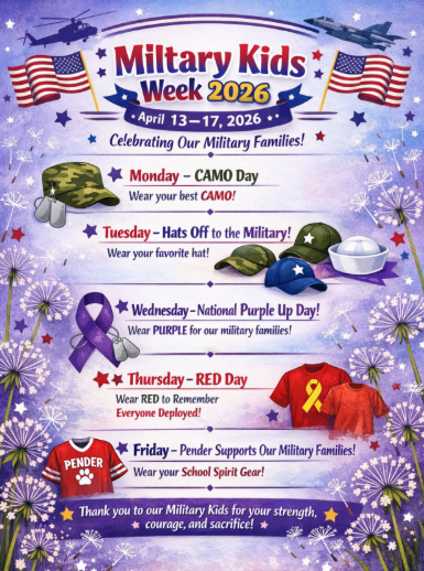 military kids spirit week