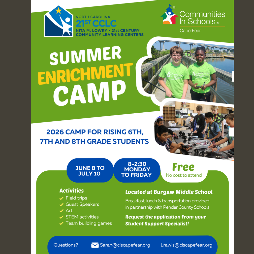 summer camp flyer