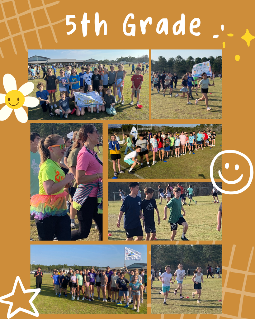 students at the Boosterthon Fun Run