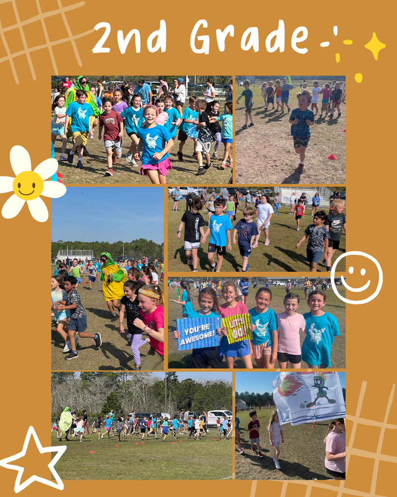 students at the Boosterthon Fun Run