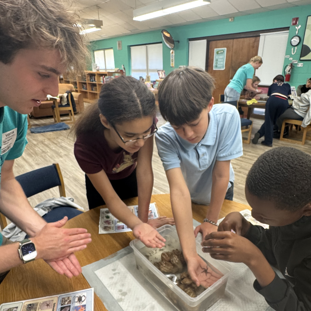 students at marine quest field trip