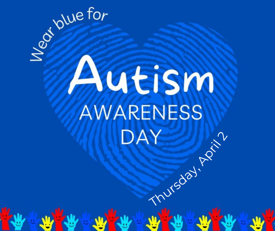 wear blue for autism awareness day