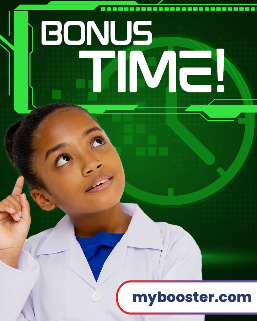 bonus time for boosterthon