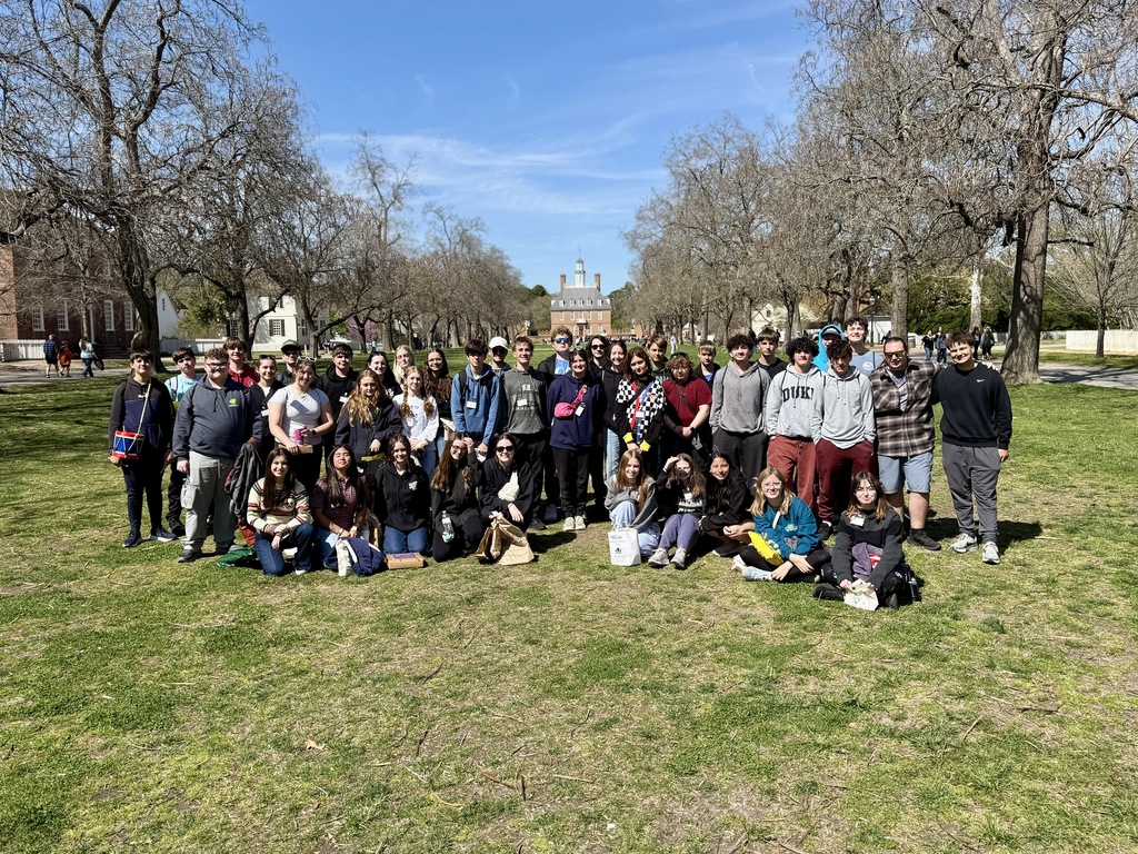 THS Band at Colonial Williamsburg