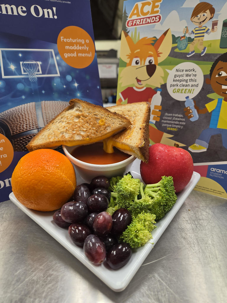 Topsail Annandale Elementary Grilled Cheese plate