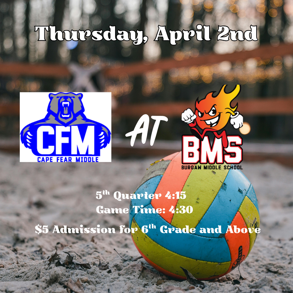 volleyball game flyer