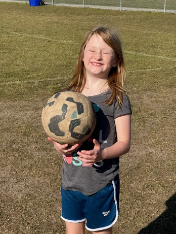 students at field day