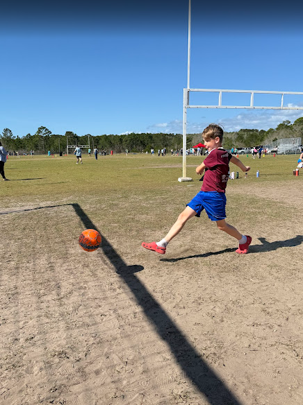 students at field day