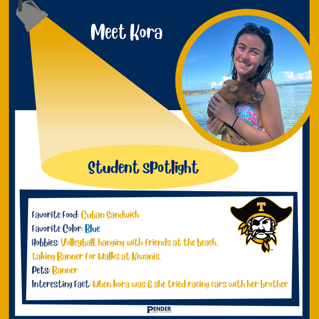 student spotlight kora topsail high