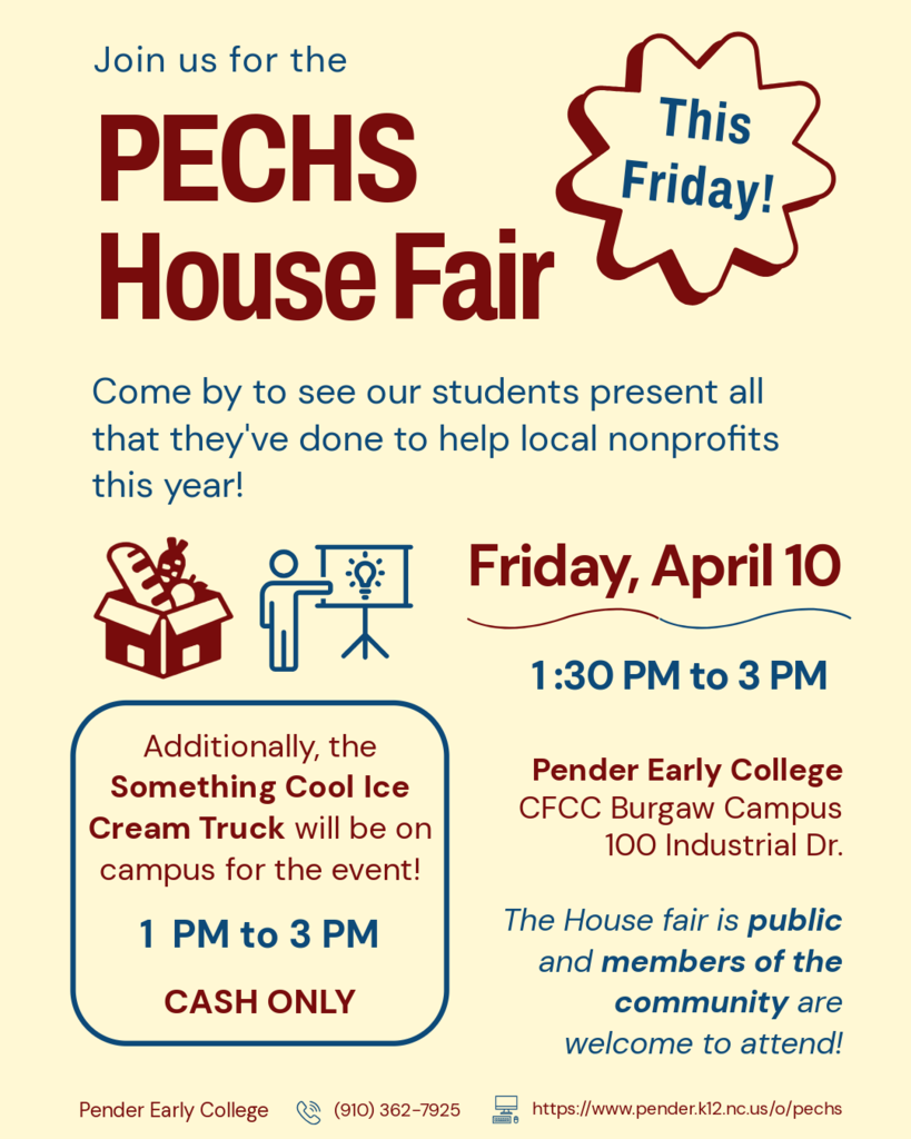 PECHS House Fair Flyer