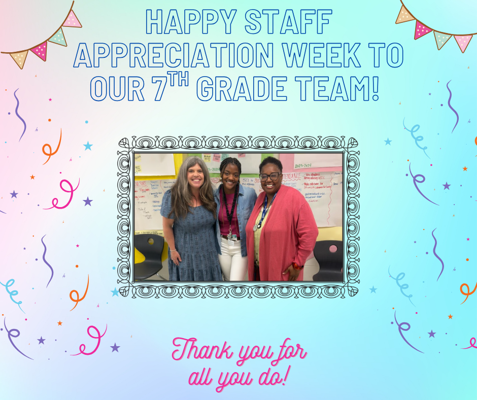 Staff Appreciation Week!
